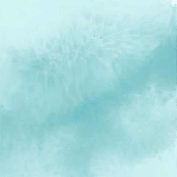Abstrakt blå tom akvarell bakgrund — Stock vektor