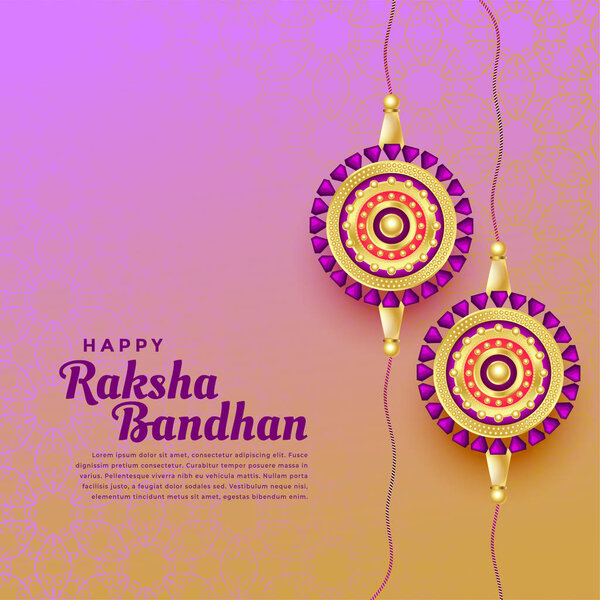 happy raksha bandhan festival background