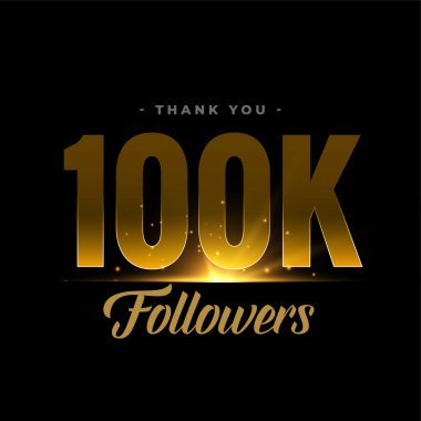 100k sosyal medya ağı takipçileri ve bağlantıları