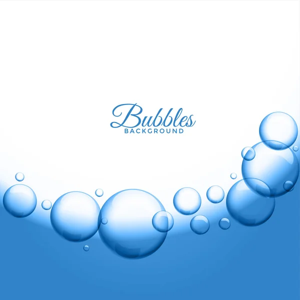 Abstrakt vody nebo mýdlové bubliny — Stockový vektor