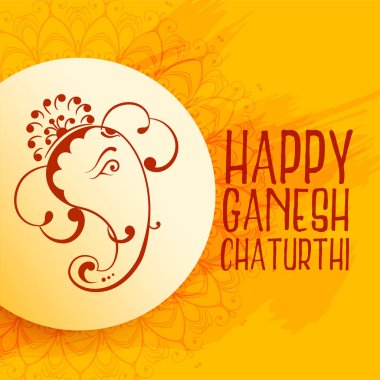 ganesh chaturthi festival arka plan hindu festivali