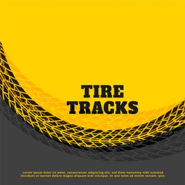 sarı lastik parça baskı işareti arka plan tasarımı