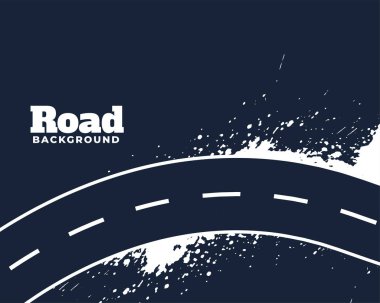 kirli eğri sarma yol soyut arka plan tasarımı