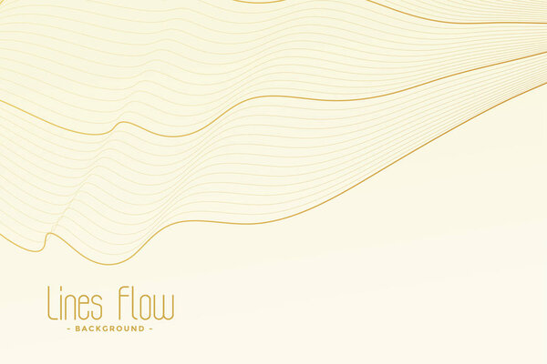 белый фон с мазками золотой линии
