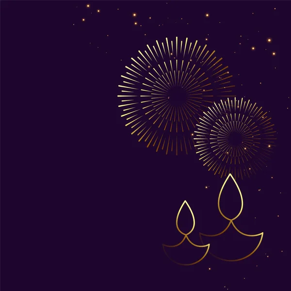Happy Diwali Festival verkoop achtergrond in creatieve stijl — Stockvector