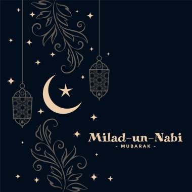Şık bir milad un nabi festivali Güzel bir arka plan