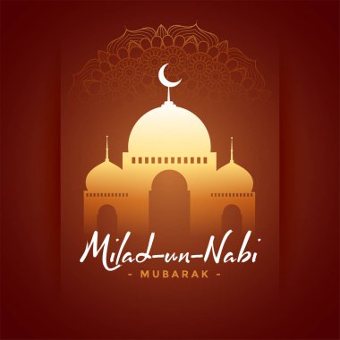 Mutlu milad un nabi barawafat festivali kart tasarımı