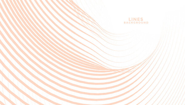 абстрактные розовые линии на белом фоне

