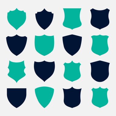 Kalkan sembolleri ve simgeler dizaynı