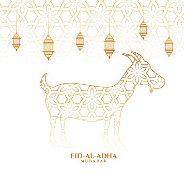 Kurban Bayramı İslam Festivali arka plan tasarımı