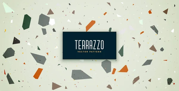 Terrazzo图样纹理地砖背景设计 — 图库矢量图片