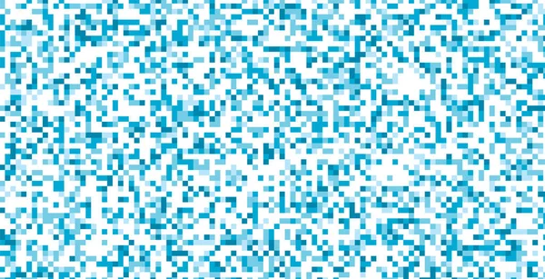 Abstracto Azul Blanco Píxeles Patrón Diseño — Vector de stock