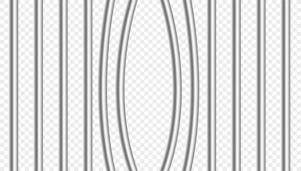 用金属制成的越狱酒吧 — 图库矢量图片