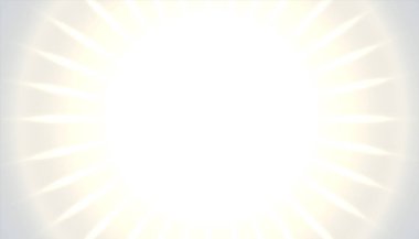 Işıl ışıl parlayan beyaz, boş bir sırt çantası