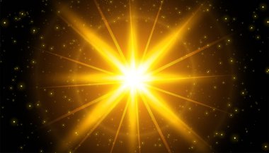 parıltılı ışık efekti arka planı