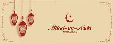 Dekoratif milad un nabi Mübarek bayrak lambaları dekorasyonu