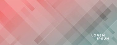 Çapraz çizgiler etkisi olan soyut geniş afiş tasarımı