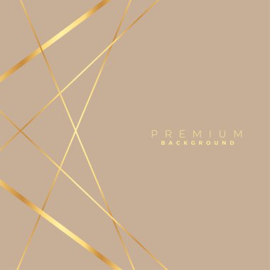 şık düşük polimerli altın çizgiler Sevimli arkaplan tasarımı