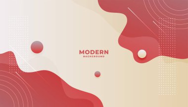 modern kıvrımlı şekiller sunum vektörü için arkaplan