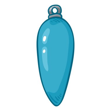 Renkli karikatür Noel top - dekorasyon öğesi için Noel ağacı