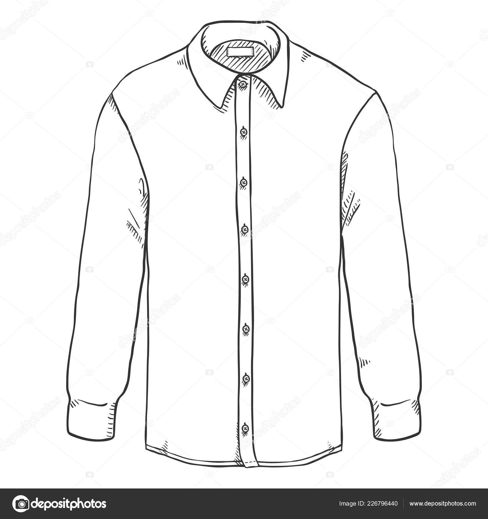 Men shirt sketch clearance