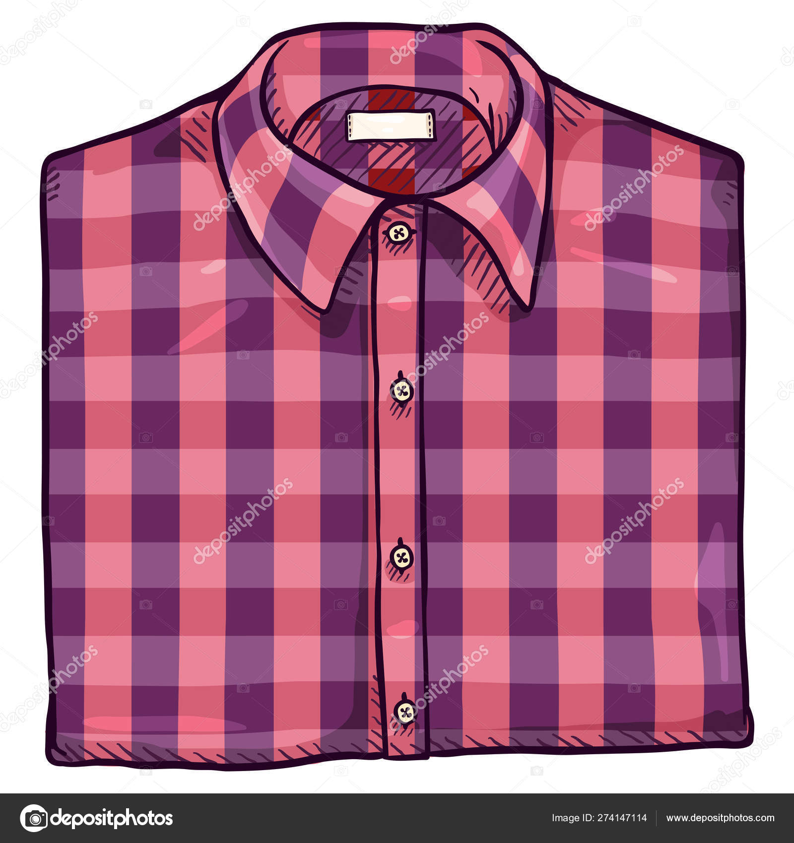 pink shirt cartoon