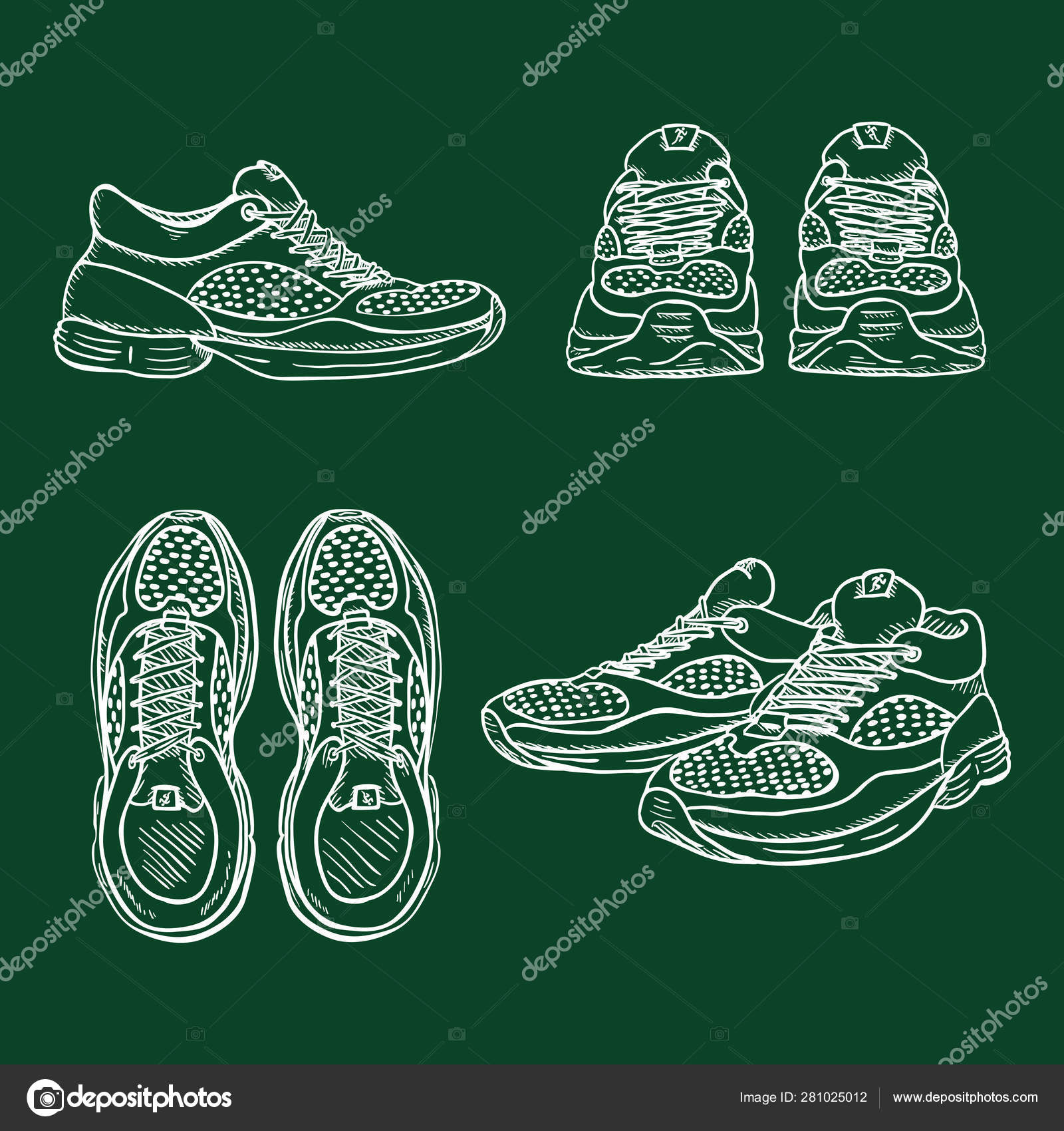 sketch running shoes