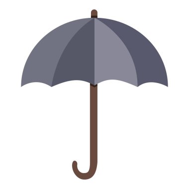 Vektör Düz Simge - Şemsiye