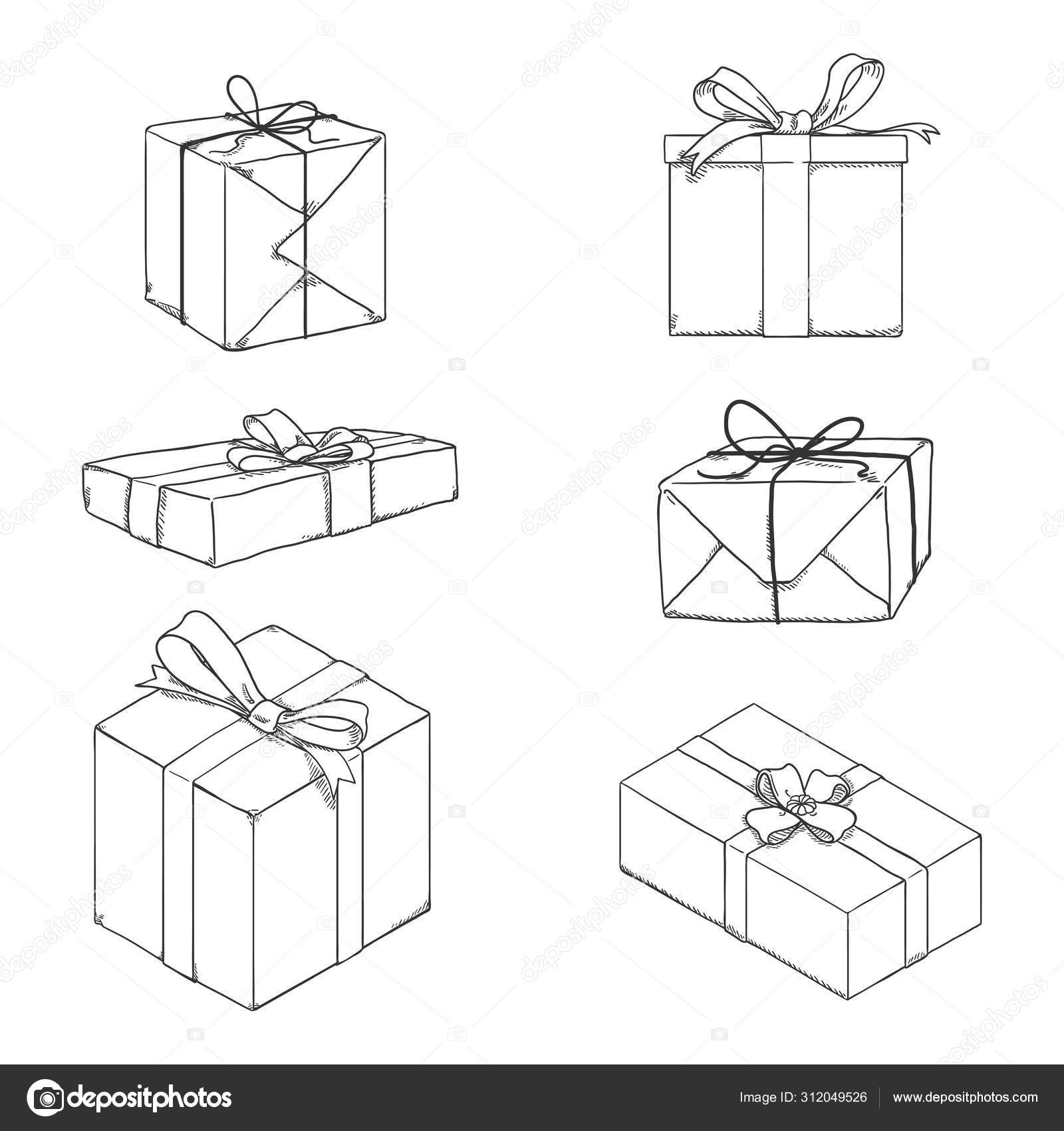 Gift Box Drawing