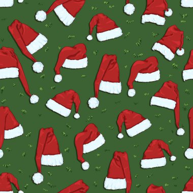 Noel Şapkalarının Kusursuz Noel Şablonu