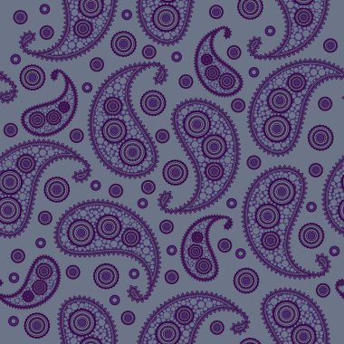 Paisley desen Farsça bir damlacık şeklinde sebze motifi