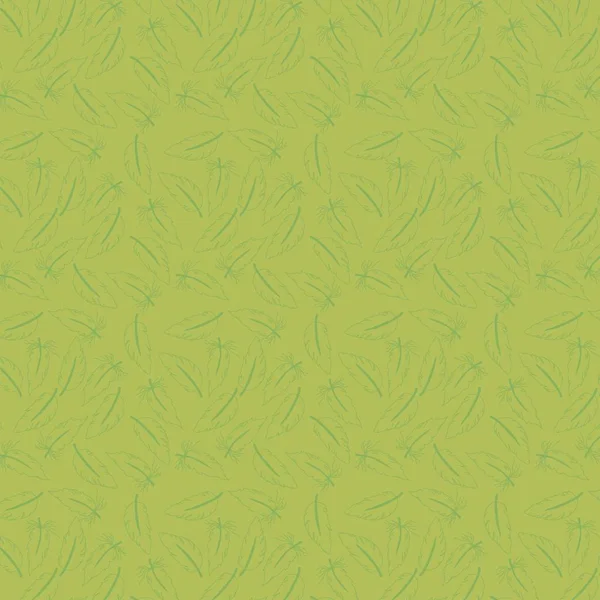 Ornement décoratif motif de printemps sans couture. Texture élégante sans fin avec des feuilles. Tempéré pour tissu design, fonds, papier d'emballage, paquet — Image vectorielle