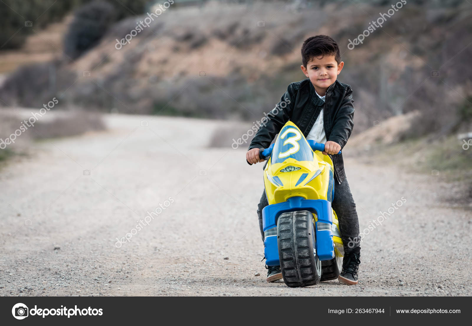 little boy motorcycle