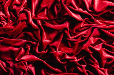 Soyut arka plan lüks bez veya grunge ipek doku satan kadife malzeme dalgalı kıvrımlar. Noel arka plan veya zarif duvar kağıdı tasarımı