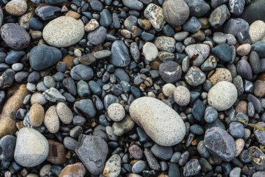 doğa arka plan, küçük gri taş yığını, çakıl