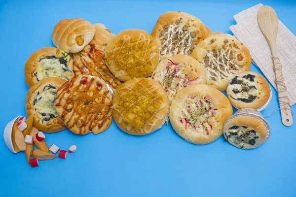 Soubory cookie na stůl — Stock fotografie