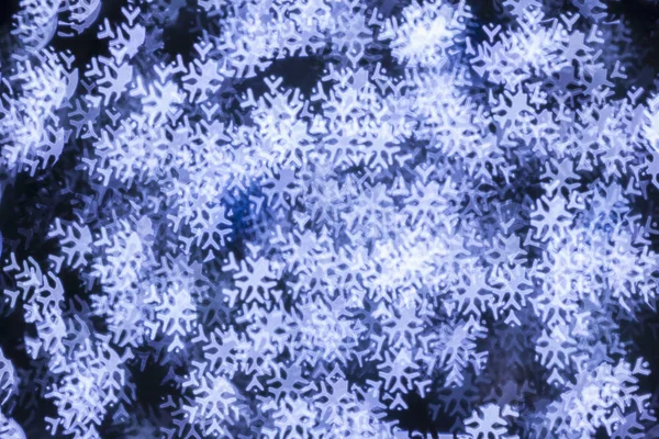 Colorful Oriental Snowflakes Blurred Background — Stock Photo, Image
