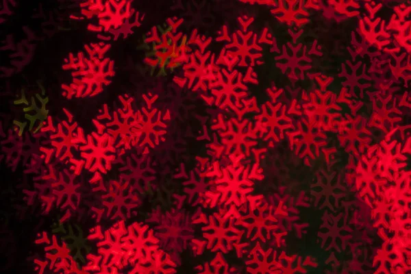 Bulanık Arka Plan Üzerinde Renkli Oryantal Kar Taneleri — Stok fotoğraf