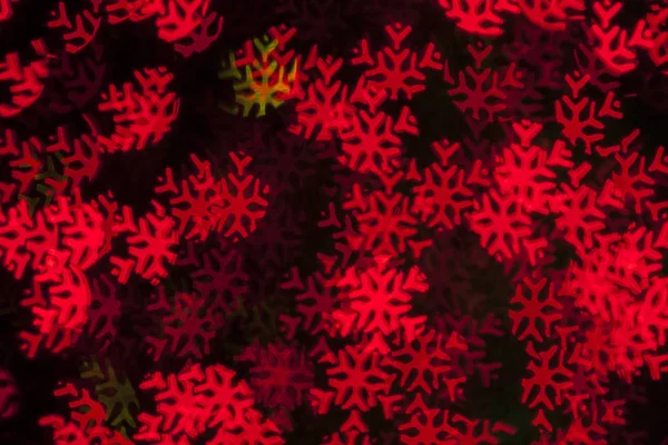 Kolorowe Orientalne Płatki Śniegu Niewyraźne Tło — Zdjęcie stockowe