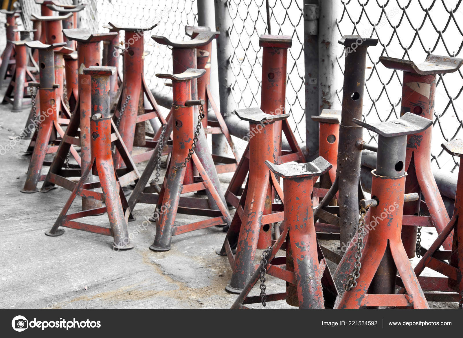 Close Different Types Machine Parts Stock Photo by ©AppleEyesStudio