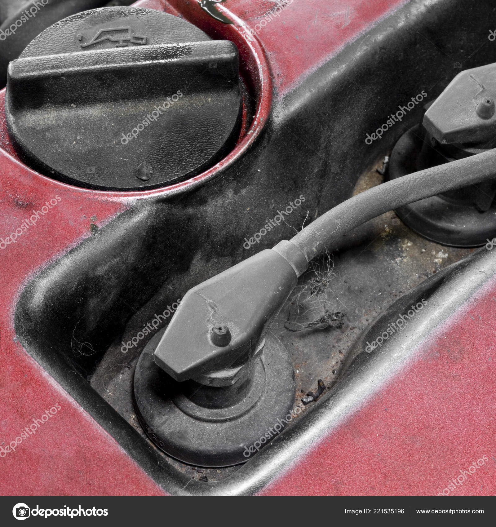 Close Different Types Machine Parts Stock Photo by ©AppleEyesStudio