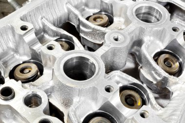 Makine parçaları farklı tür yakın çekim