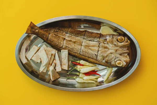 Dried Fish Cooking Recipe Ingredients