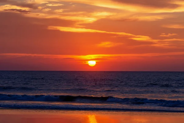Sunset over Sea Horizon — Stock Photo, Image