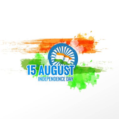 Hint bağımsızlık günü kutlama ile poster