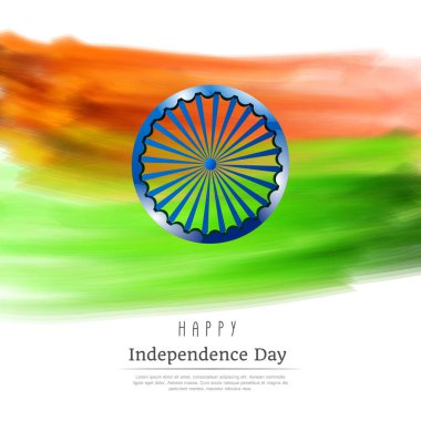 Hint bağımsızlık günü kutlama ile poster