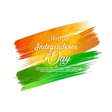 Hint bağımsızlık günü kutlama ile poster