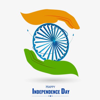 Hint bağımsızlık günü kutlama ile poster