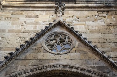Lefkoşa kuzey Kıbrıs'ta harap gotik kilise