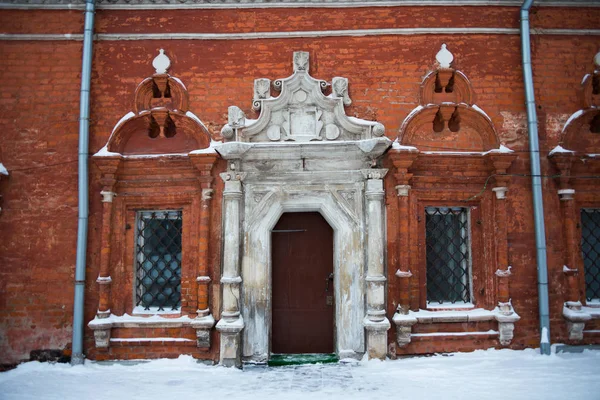 Monastero Vysoko Petrovsky Nell Inverno Russia Mosca — Foto Stock